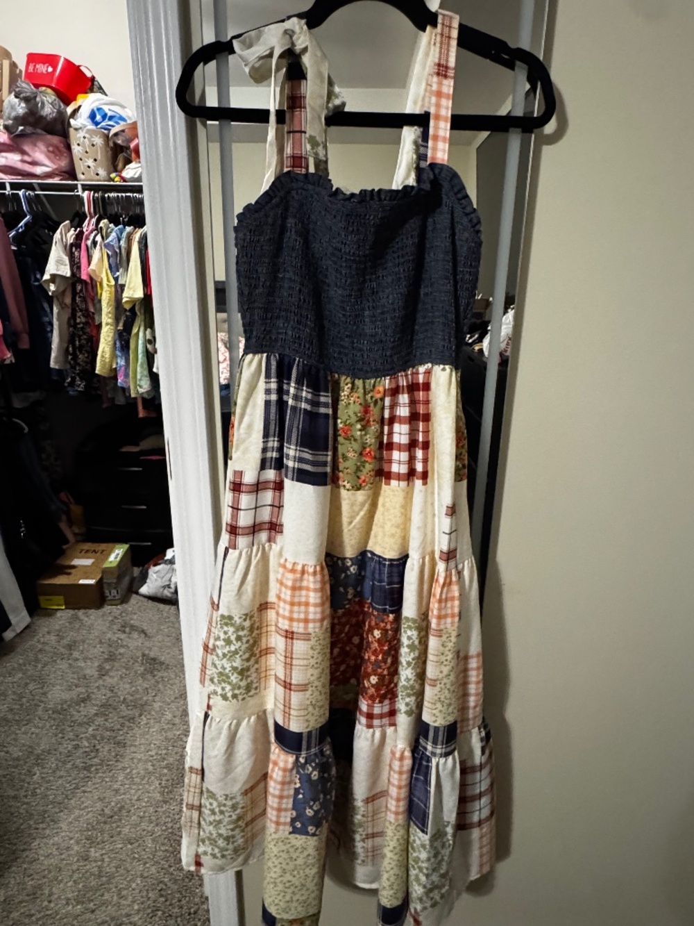 Country chic boutique dress